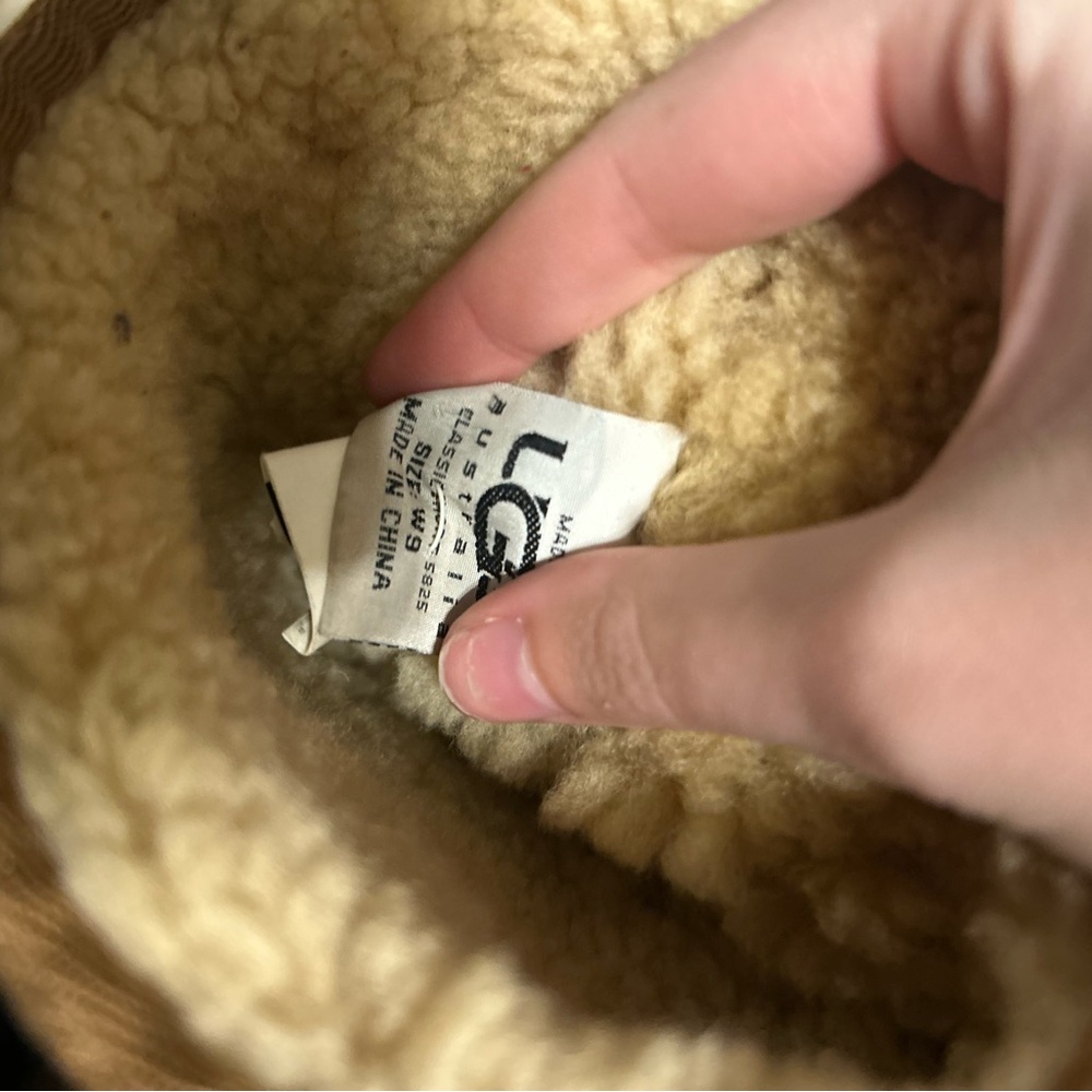 Cozy Tan Suede UGG Boots - Picture 2 of 3